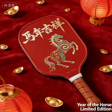 2026 Year of the Horse Lucky Pick Racet Chinese Style Fiberglass Material Gift Must Choose Sports Goods
2026 Year of the Horse Lucky Pick Racet Chinese Style Fiberglass Material Gift Must Choose Sports Goods