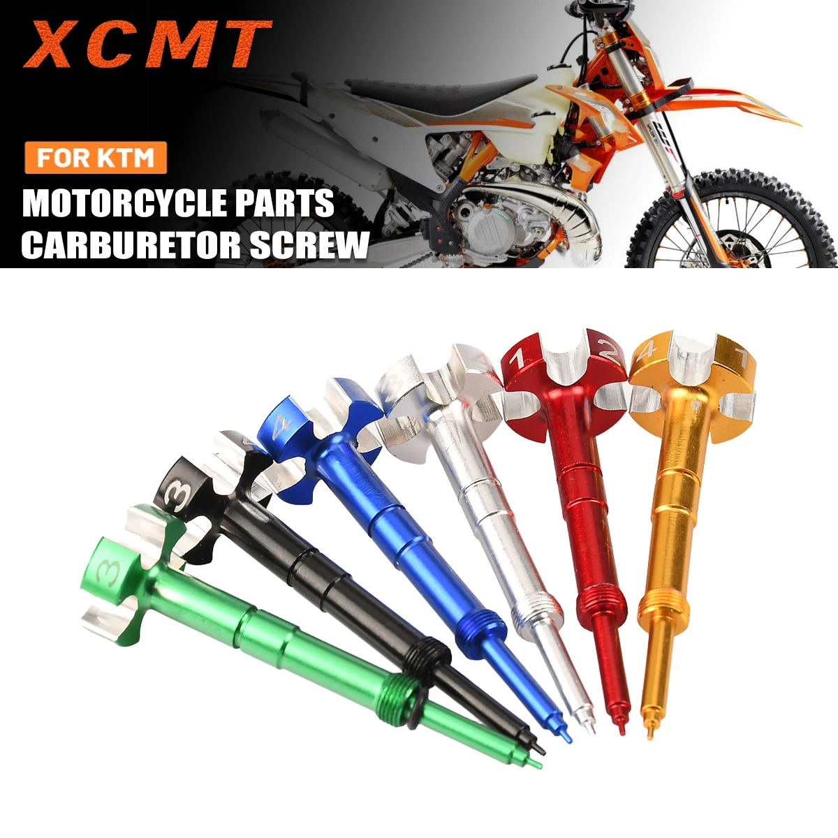 Keihin FCR Carburetor Easy Air Fuel Mixture Screw For KTM SX SXF XC XCF XCW XCFW EXC MXC 250 400 450 505 520 530 2003 2005-2014
Keihin FCR Carburetor Easy Air Fuel Mixture Screw For KTM SX SXF XC XCF XCW XCFW EXC MXC 250 400 450 505 520 530 2003 2005-2014
