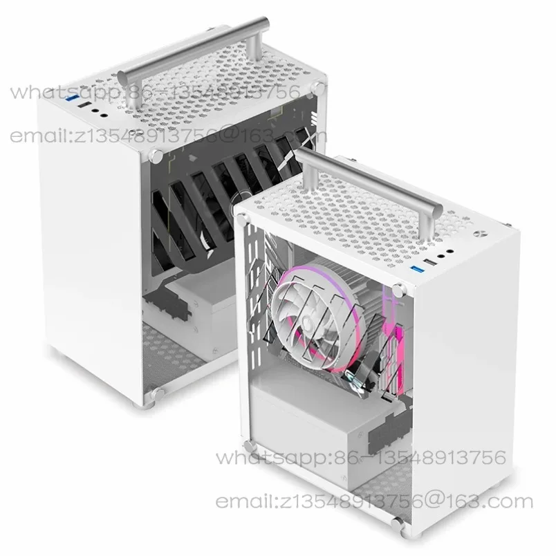 T40 Mini ITX Chassis SFX Power Supply, Portable Desktop Side Through Small Chassis Spot
T40 Mini ITX Chassis SFX Power Supply, Portable Desktop Side Through Small Chassis Spot