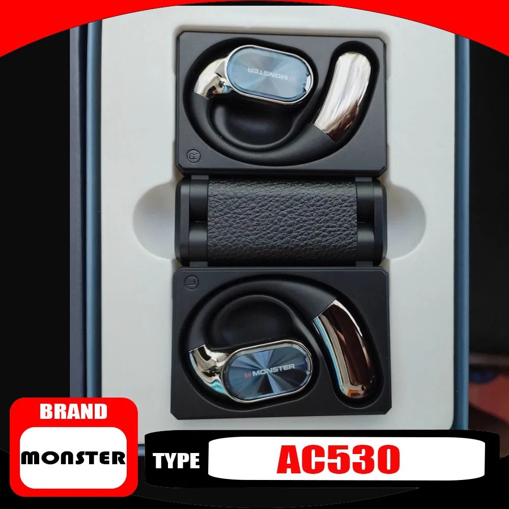 MONSTER AC530 Беспроводные Bluetooth-наушники Agile Bone Conduction Подвесные наушники без вкладышей Двойные складные прочные спортивные наушники
MONSTER AC530 Беспроводные Bluetooth-наушники Agile Bone Conduction Подвесные наушники без вкладышей Двойные складные прочные спортивные наушники