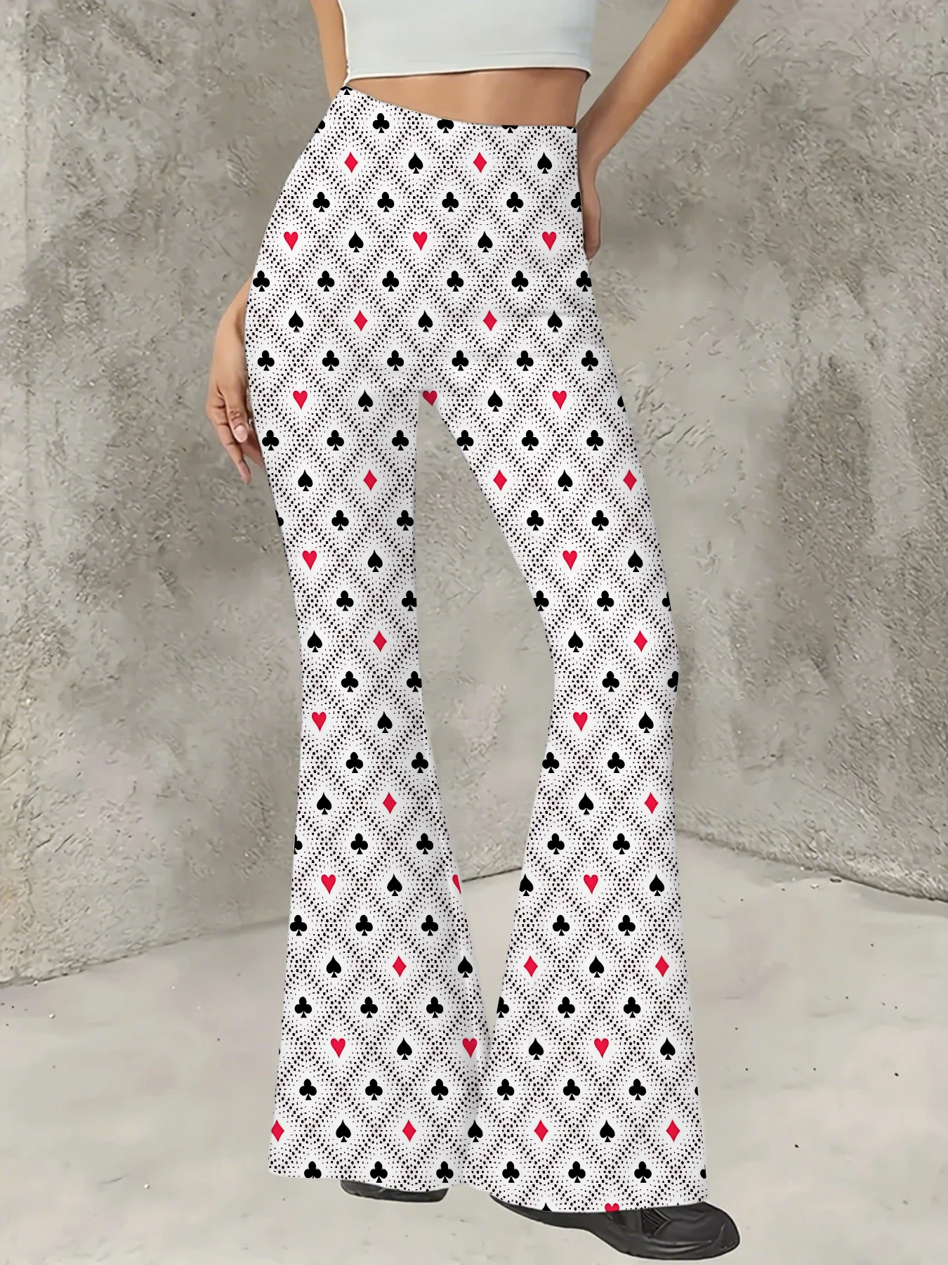 Women's Floral Print Flare Pants Elegant Stretchy Bell Bottom Trousers Summer
Women's Floral Print Flare Pants Elegant Stretchy Bell Bottom Trousers Summer
