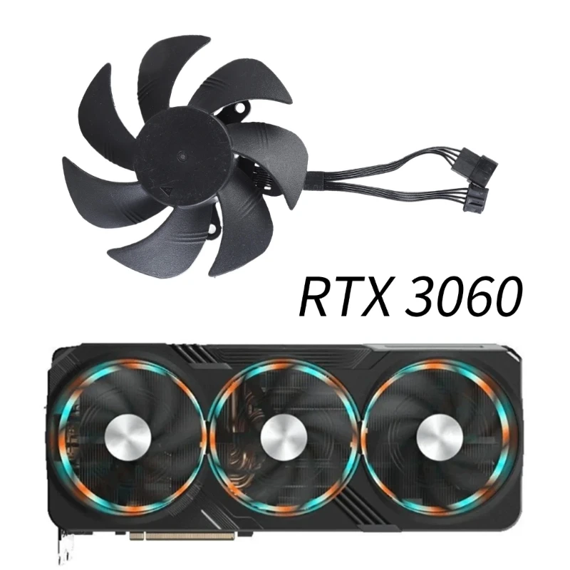 J6PA 4pin DC12V GPU Cooling Fan 105MM for 3060 8G 12G Graphics Card Ensuring Consistent Temperature Control
J6PA 4pin DC12V GPU Cooling Fan 105MM for 3060 8G 12G Graphics Card Ensuring Consistent Temperature Control