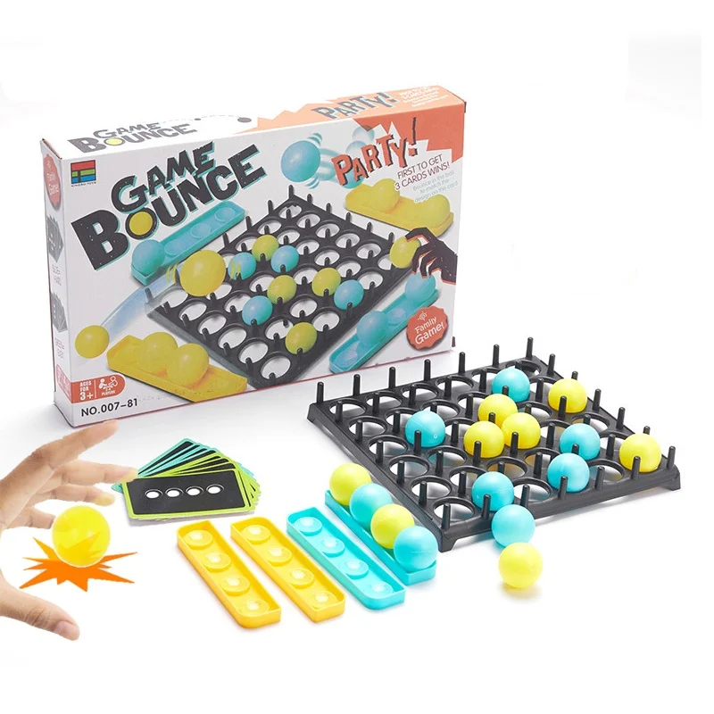 Детская настольная игра с прыгающим мячом, вечерние метательные интерактивные забавные настольные игры для вечеринок, подходящие для семейных подарков
Детская настольная игра с прыгающим мячом, вечерние метательные интерактивные забавные настольные игры для вечеринок, подходящие для семейных подарков