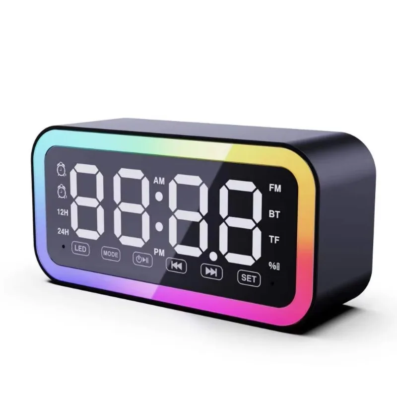 Smart Bluetooth Speaker Wireless Desktop Clock Computer Small Speaker Smart Voice
Smart Bluetooth Speaker Wireless Desktop Clock Computer Small Speaker Smart Voice