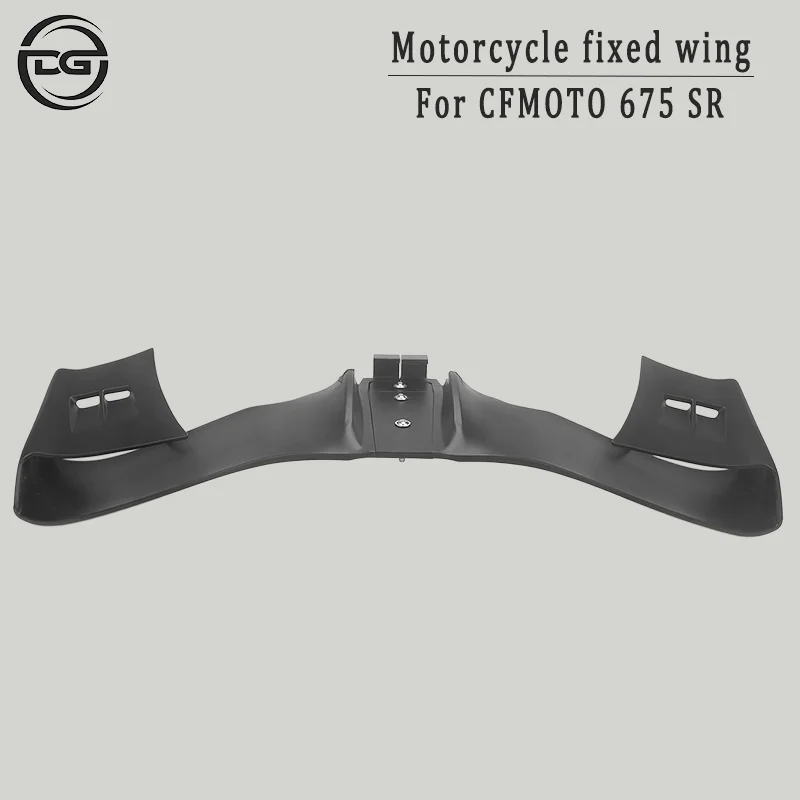 For CFMOTO 675SR 2024, 2025, 2026: Front Spoiler, Lower Spoiler, Front Lip, GP WING Downforce Motorcycle Fairing Parts
For CFMOTO 675SR 2024, 2025, 2026: Front Spoiler, Lower Spoiler, Front Lip, GP WING Downforce Motorcycle Fairing Parts