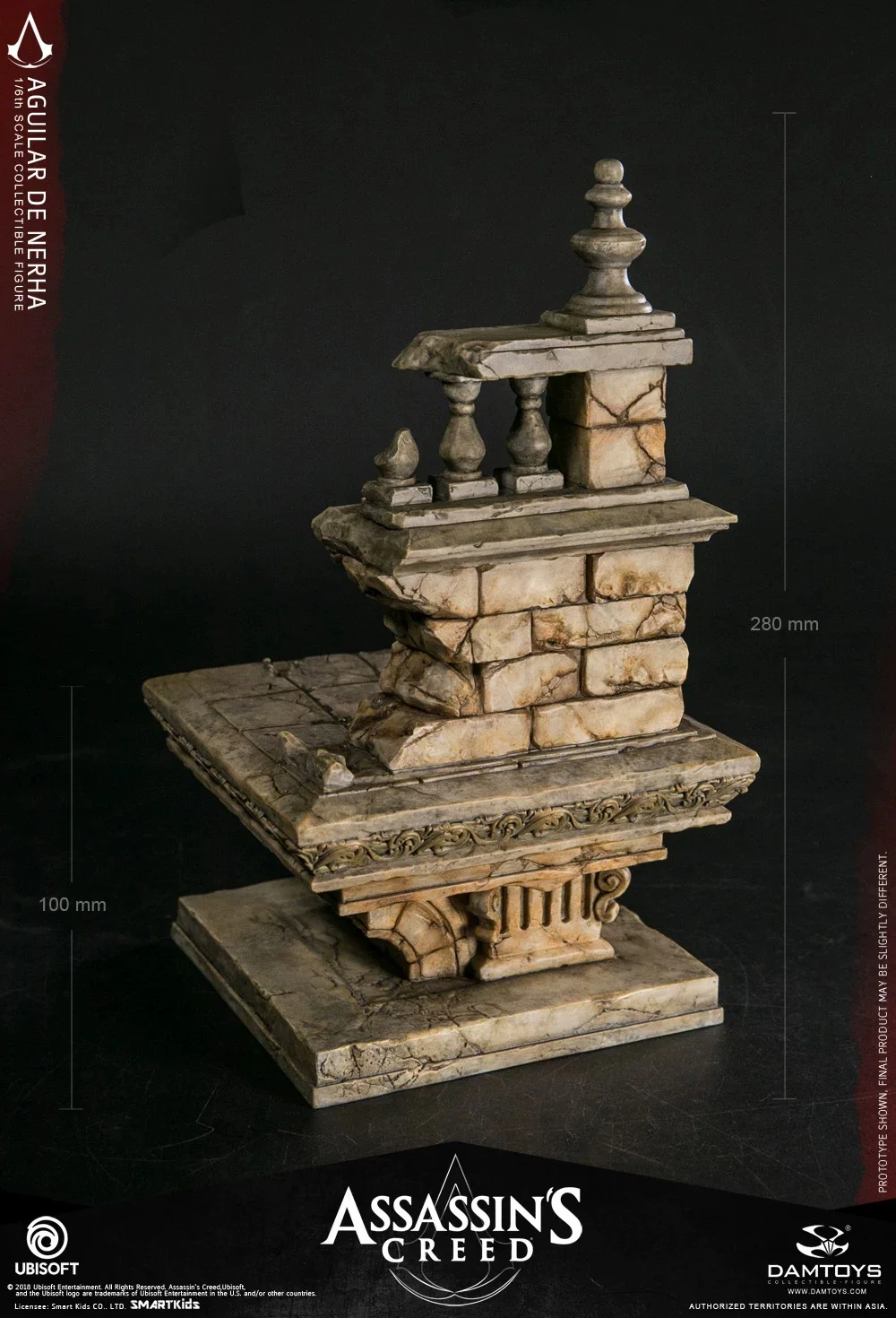 1/6 DAMTOYS DAM DMS006 Belief Of Man Assassin Soldier Stand Platform Stone Bracket PVC Material Not Real For 12" Scene Component
1/6 DAMTOYS DAM DMS006 Belief Of Man Assassin Soldier Stand Platform Stone Bracket PVC Material Not Real For 12" Scene Component