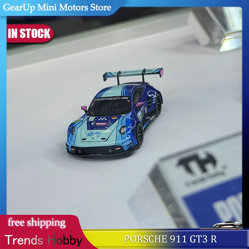 In Stock TH Trends Hobby 1:64 Porsche 911 GT3 R 2025 Le Mans 24H LMGT3 #90 Opening Hood Diecast Alloy Racing Car Collectible
In Stock TH Trends Hobby 1:64 Porsche 911 GT3 R 2025 Le Mans 24H LMGT3 #90 Opening Hood Diecast Alloy Racing Car Collectible