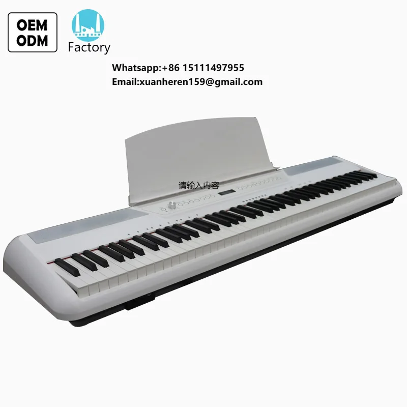 Musical Instrument Electric Keyboard Digital Piano with High Quality Piano
Musical Instrument Electric Keyboard Digital Piano with High Quality Piano