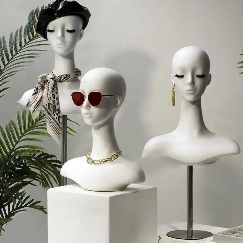 with Mannequins Head Light Facial Luxury Features Hat Scarf Display Stand Hand Model Art Ornaments Props Female White Head Model
with Mannequins Head Light Facial Luxury Features Hat Scarf Display Stand Hand Model Art Ornaments Props Female White Head Model