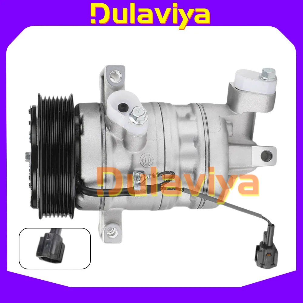 AC Compressor with 7-Groove Pulley For Nissan Versa 09-11 5 Speed Manual Trans 92600CJ73A 92600CJ73D 92600CJ73E 92600AX020
AC Compressor with 7-Groove Pulley For Nissan Versa 09-11 5 Speed Manual Trans 92600CJ73A 92600CJ73D 92600CJ73E 92600AX020