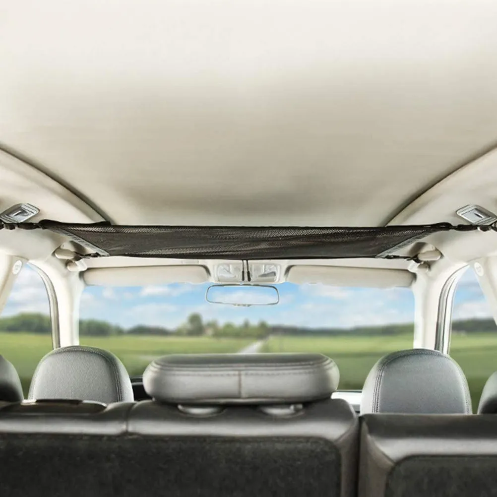 Universal Car Roof Mesh Pocket Storage Bag Heavy-Duty Waterproof Overhead Cargo Net Organizer for Suv Road Trip Travel Interior
Universal Car Roof Mesh Pocket Storage Bag Heavy-Duty Waterproof Overhead Cargo Net Organizer for Suv Road Trip Travel Interior