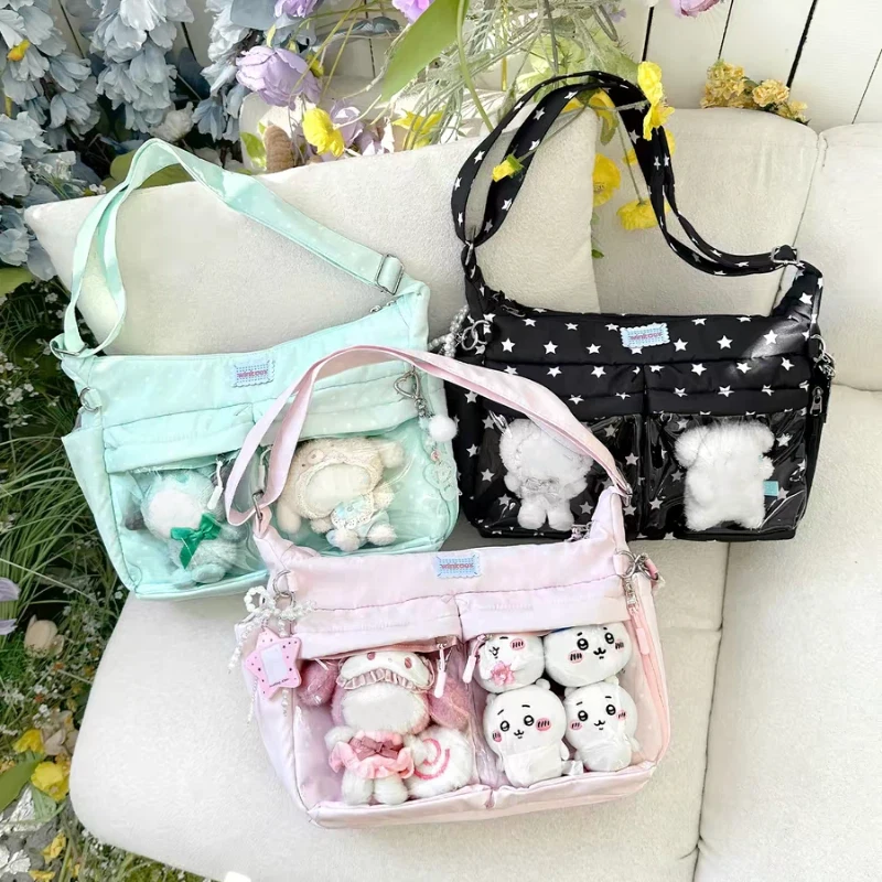 Japanese Sweet Polka Dot Bow Shoulder Bag Oxford Cloth Side Pocket Large Capacity Crossbody Bag Versatile Student Commuting Bag
Japanese Sweet Polka Dot Bow Shoulder Bag Oxford Cloth Side Pocket Large Capacity Crossbody Bag Versatile Student Commuting Bag