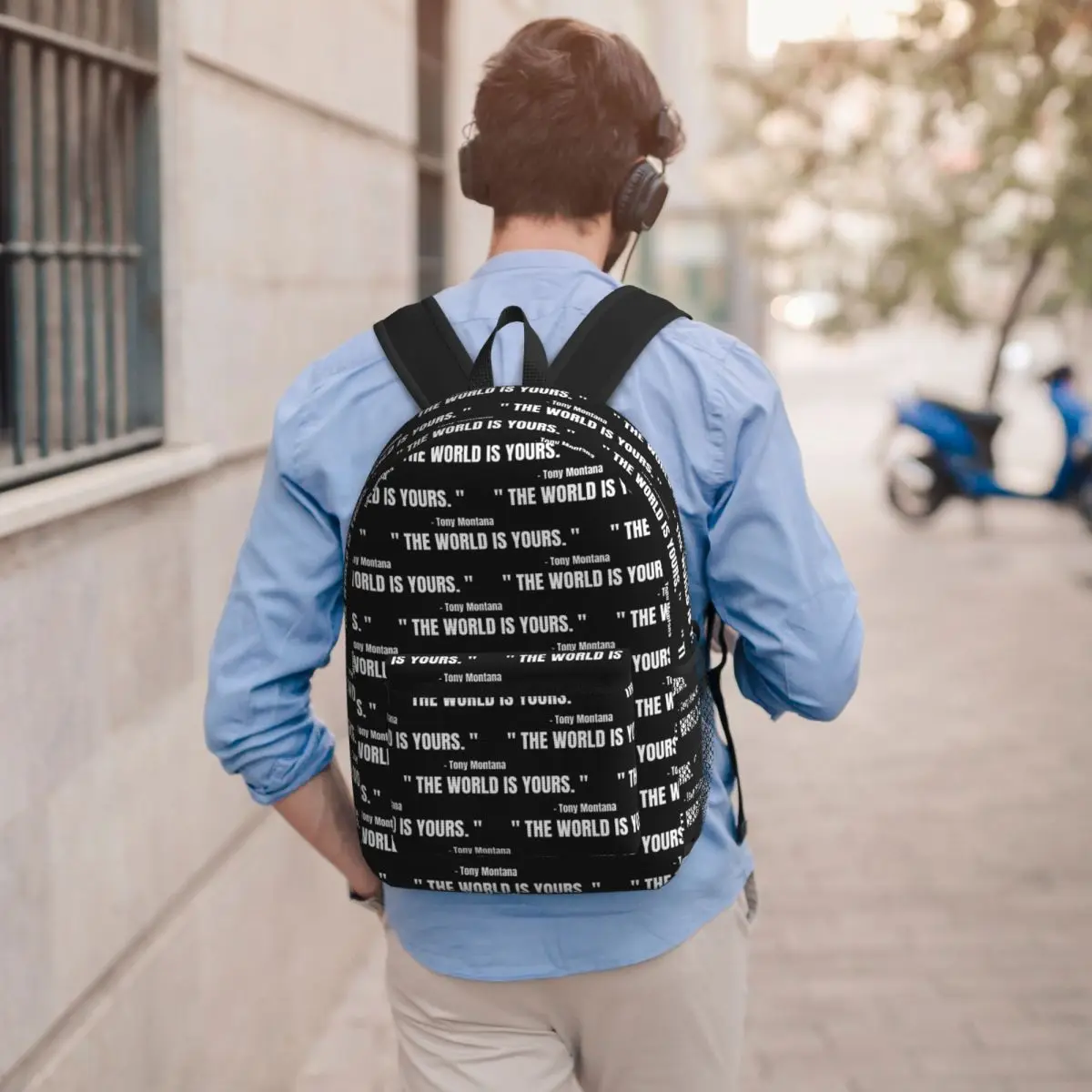 Scarface Tony Montana The World Is Yours Movie Backpack Student BookBag Children School Bag Laptop Shoulder Bags for Men Women
Scarface Tony Montana The World Is Yours Movie Backpack Student BookBag Children School Bag Laptop Shoulder Bags for Men Women