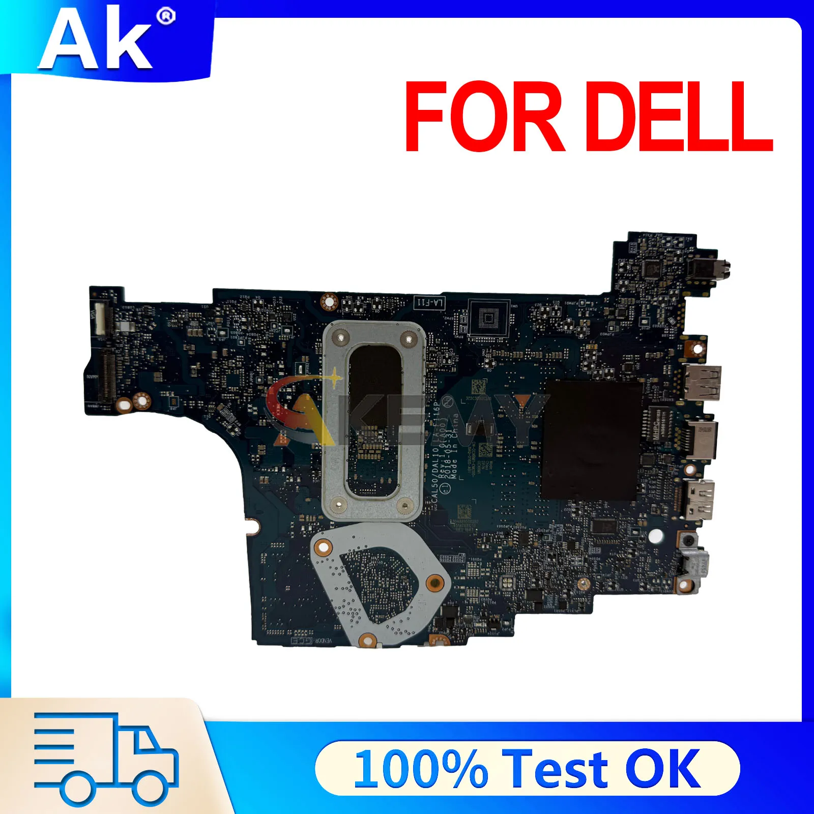 LA-F116P 08M4FC Mainboard For DELL Latitude 3490 3590 05NDV7 0CXRM1 Laptop Motherboard i3 i5 i7 7th/8th Gen Tested OK
LA-F116P 08M4FC Mainboard For DELL Latitude 3490 3590 05NDV7 0CXRM1 Laptop Motherboard i3 i5 i7 7th/8th Gen Tested OK