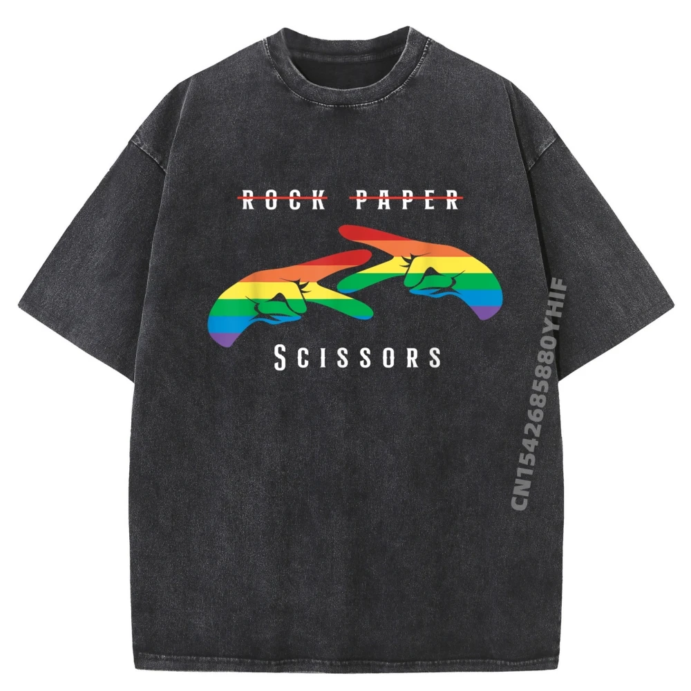 Rock Paper Scissors Funny Lesbian Latest Short Sleeve Normal T Shirts Cotton Fashion Youth Tees Slogan Washed Tshirts
Rock Paper Scissors Funny Lesbian Latest Short Sleeve Normal T Shirts Cotton Fashion Youth Tees Slogan Washed Tshirts
