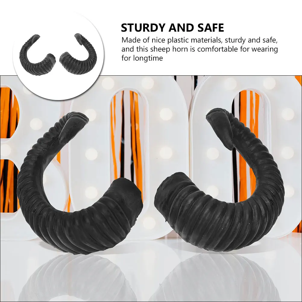 1 Pair DIY Cosplay Headdresses Sheep Horns Headband for Halloween Costume Party Props Hair Accessory Goat Horns Decorations
1 Pair DIY Cosplay Headdresses Sheep Horns Headband for Halloween Costume Party Props Hair Accessory Goat Horns Decorations