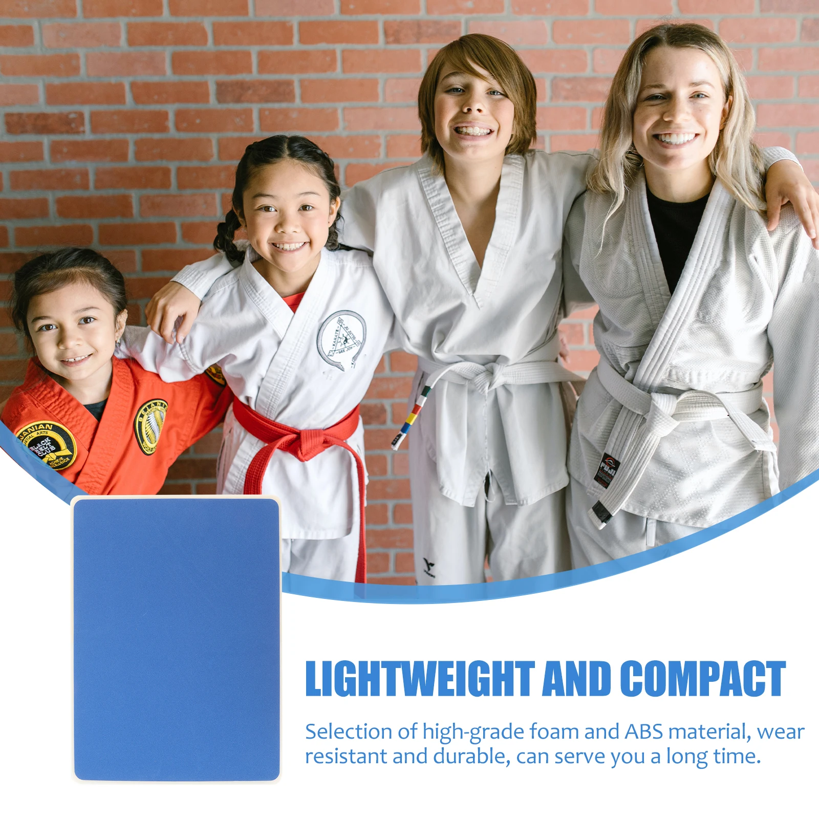 1pc Professional Breaking Board Martial Arts Supplies Reusable Karate Board High Grade Foam ABS Material Smooth Surface Protect
1pc Professional Breaking Board Martial Arts Supplies Reusable Karate Board High Grade Foam ABS Material Smooth Surface Protect