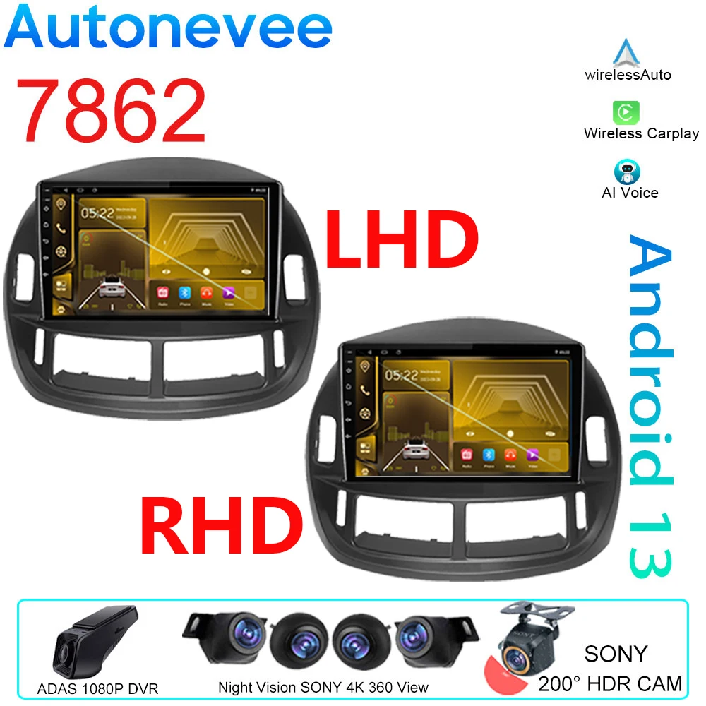 10 inch QLED Car Radio For Toyota Previa LHD/RHD 2003 - 2008 Multimedia Player Navigation GPS Android Auto 4G Stereo No 2din DVD
10 inch QLED Car Radio For Toyota Previa LHD/RHD 2003 - 2008 Multimedia Player Navigation GPS Android Auto 4G Stereo No 2din DVD