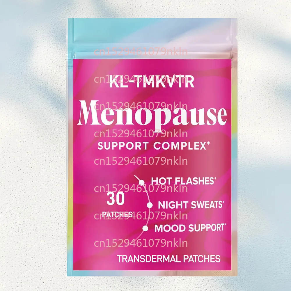 30 Patches Menopause Vitamins Transdermal Patches with Black Cohosh, Red Clover - Hot Flashes, Night Sweats & Mood Support
30 Patches Menopause Vitamins Transdermal Patches with Black Cohosh, Red Clover - Hot Flashes, Night Sweats & Mood Support