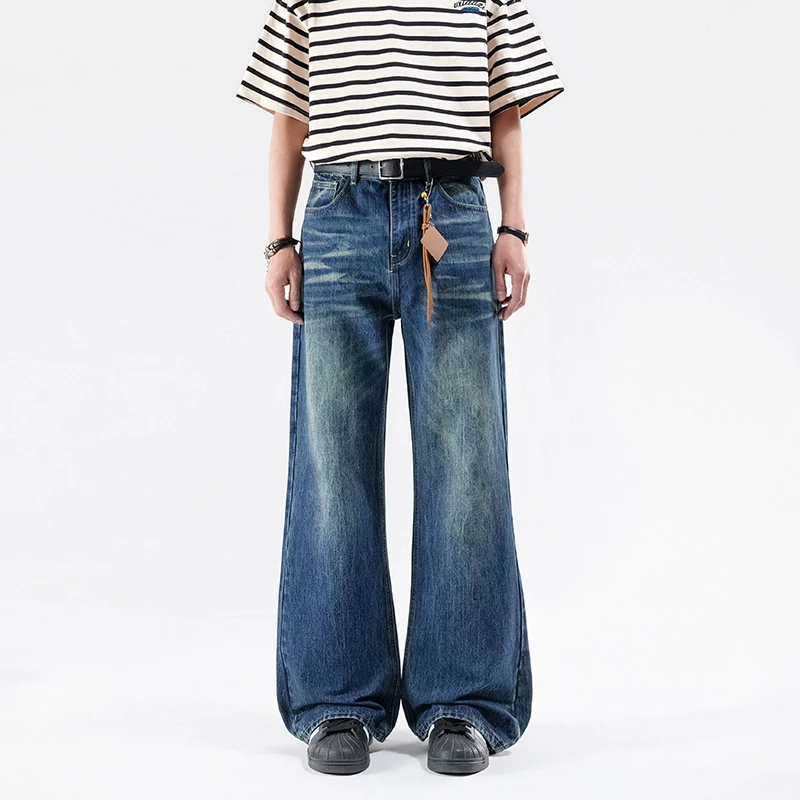 2026 Men Flare Jeans Loose Fit Bootcut Denim Pants Vintage Washed Streetwear Multi-color Men's Trousers No accessories
2026 Men Flare Jeans Loose Fit Bootcut Denim Pants Vintage Washed Streetwear Multi-color Men's Trousers No accessories
