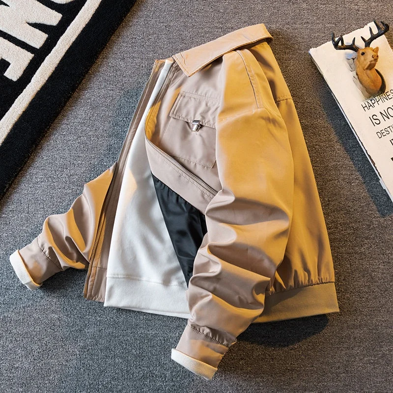 Spring 2024 Men's Retro Airplane Jaet ort Loose Workwear Outerwear Polyester Fiber V-Ne Zipper Closure Faionable Yout...
Spring 2024 Men's Retro Airplane Jaet ort Loose Workwear Outerwear Polyester Fiber V-Ne Zipper Closure Faionable Yout...