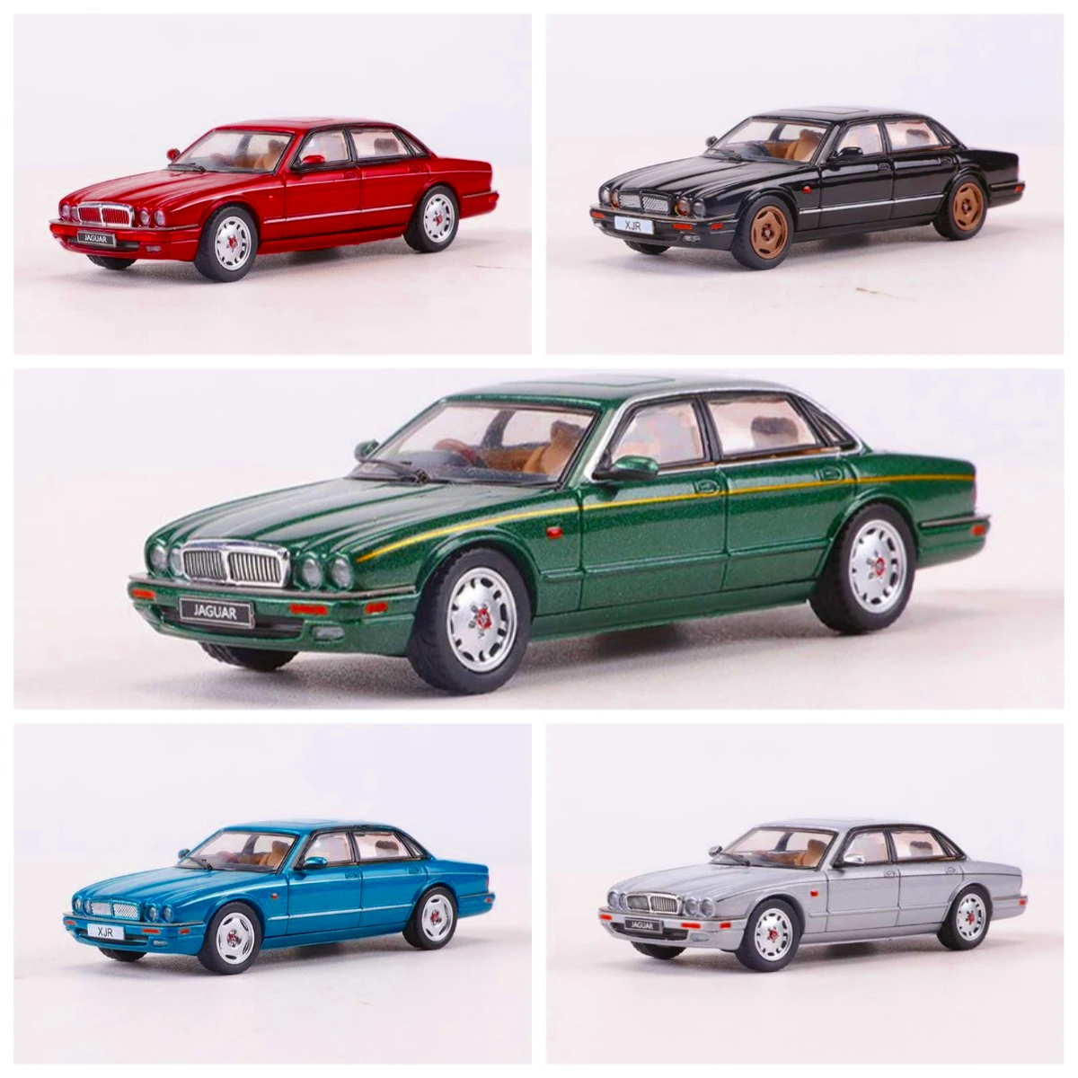 GCD 1:64 Jaguar XJ X300 Alloy Model Car Green / Black / Red / Bule / Silver Series Alloy Model Car Collection Toy Birthday Gift
GCD 1:64 Jaguar XJ X300 Alloy Model Car Green / Black / Red / Bule / Silver Series Alloy Model Car Collection Toy Birthday Gift
