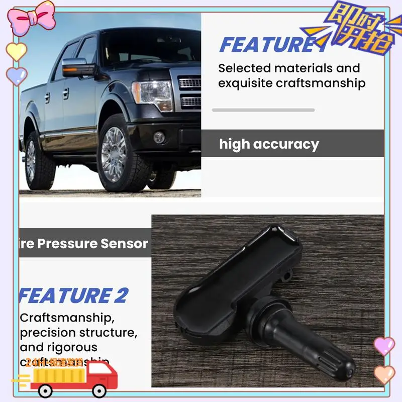 4Pcs TPMS Tire Pressure Monitor Sensor 315Mhz 9L3T-1A180-AF For Ford Focus Fusion E-150 F-150
4Pcs TPMS Tire Pressure Monitor Sensor 315Mhz 9L3T-1A180-AF For Ford Focus Fusion E-150 F-150