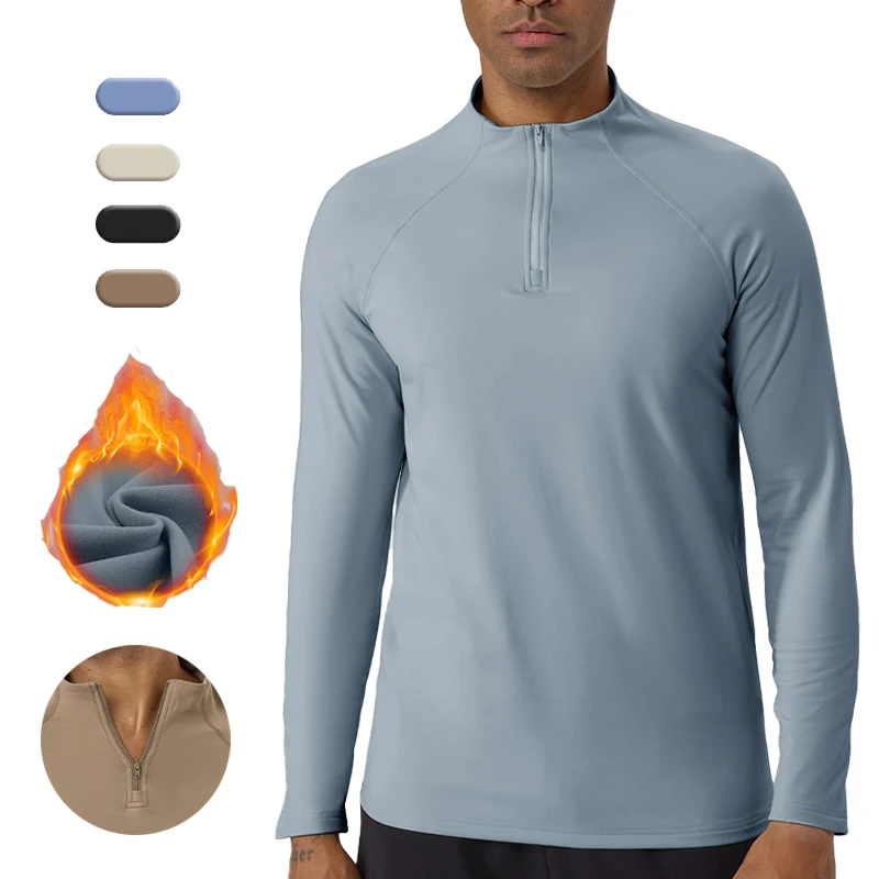 (S-2XL)Мужская рубашка из термофлиса с половиной молнии и длинными рукавами, зимние топы для бега, быстросохнущая спортивная одежда для тренажерного зала, фитнеса, езды на велосипеде
(S-2XL)Мужская рубашка из термофлиса с половиной молнии и длинными рукавами, зимние топы для бега, быстросохнущая спортивная одежда для тренажерного зала, фитнеса, езды на велосипеде