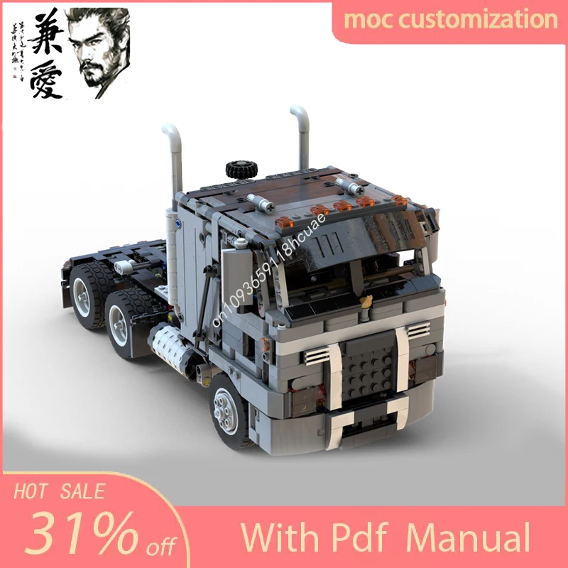 1234Pcs High-Tech City Engineering Moc-42078 Mack F700 Sleeper Model Building Blocks Technology Assembly Bricks Toys Kids Gifts
1234Pcs High-Tech City Engineering Moc-42078 Mack F700 Sleeper Model Building Blocks Technology Assembly Bricks Toys Kids Gifts