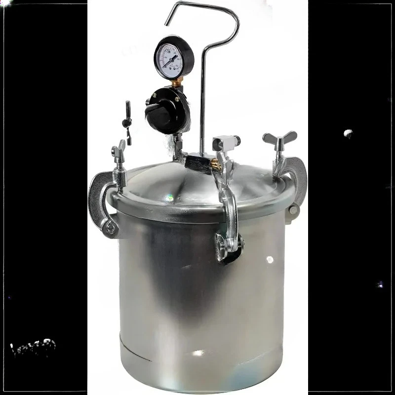 Global 2-1/2 Gallon - (10 Liter) Pressure Pot Paint Tank: Heavy Duty Solid Steel, Clamp on Lid
Global 2-1/2 Gallon - (10 Liter) Pressure Pot Paint Tank: Heavy Duty Solid Steel, Clamp on Lid