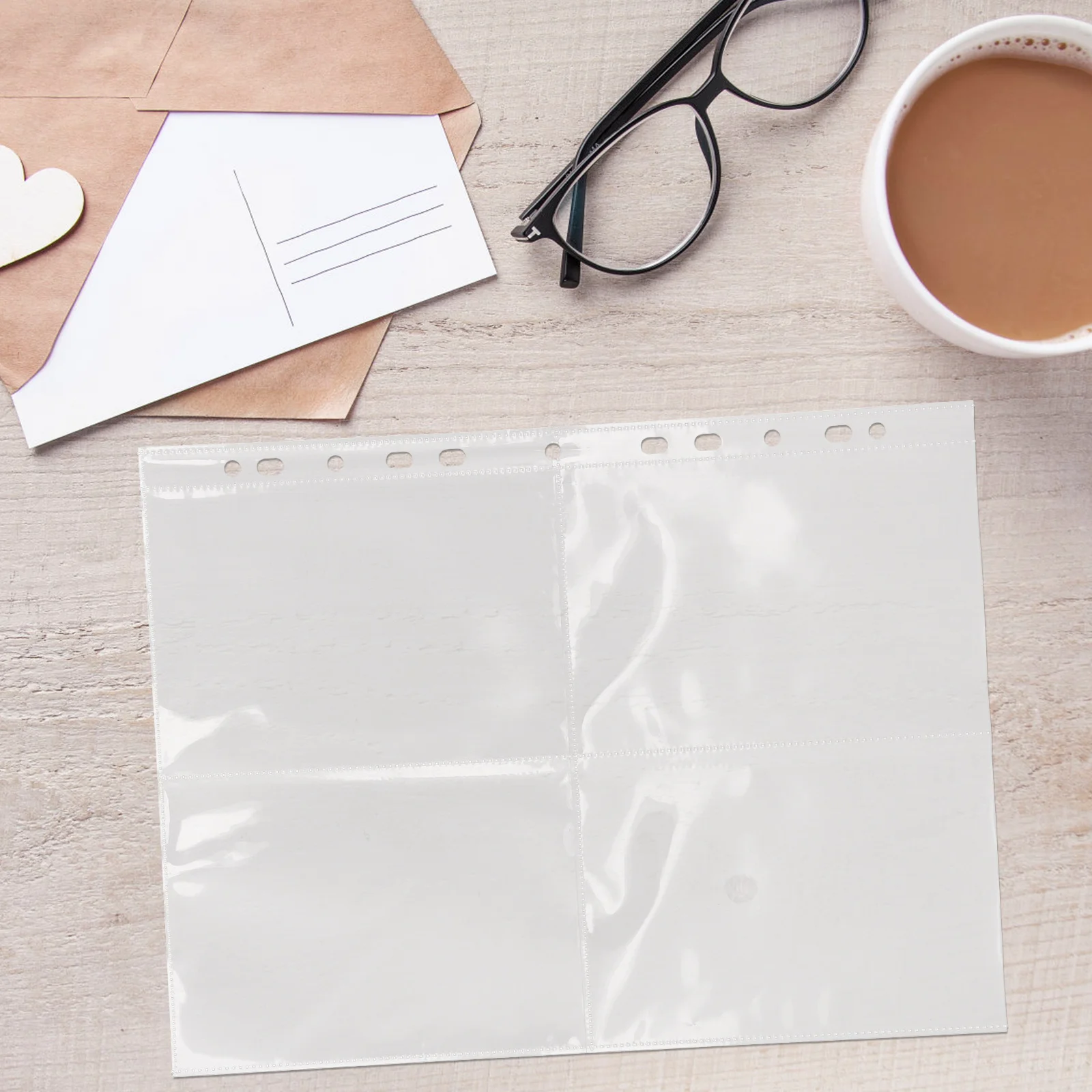 30Pcs A4 Binder Clear Photo Card Sleeves Double Sided 4 Pocket Album Refill Pages Card Protector Sheets
30Pcs A4 Binder Clear Photo Card Sleeves Double Sided 4 Pocket Album Refill Pages Card Protector Sheets