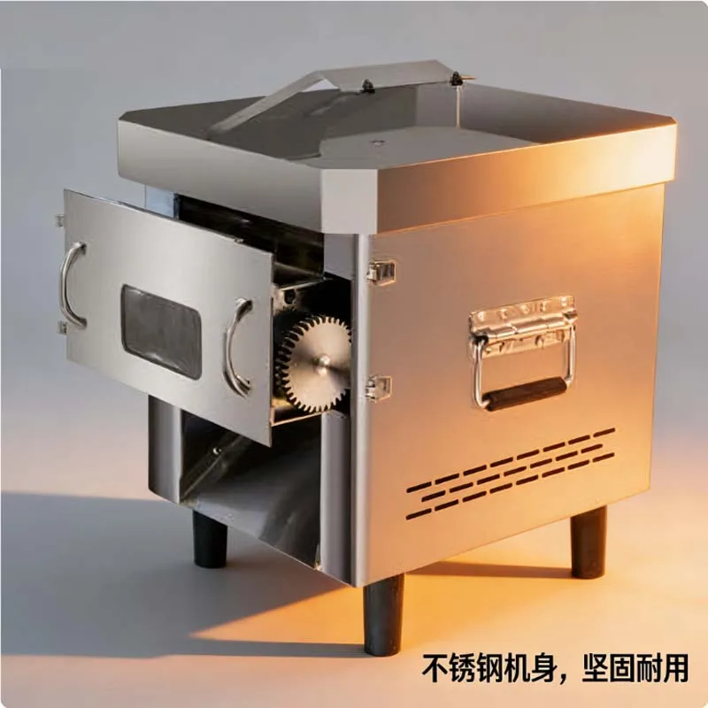 Electric Meat Cutter Slicer Automatic Meat Cutter Machine Commercial Stainless Steel Drawer Replaceable Knife Set Dicing Dicer
Electric Meat Cutter Slicer Automatic Meat Cutter Machine Commercial Stainless Steel Drawer Replaceable Knife Set Dicing Dicer