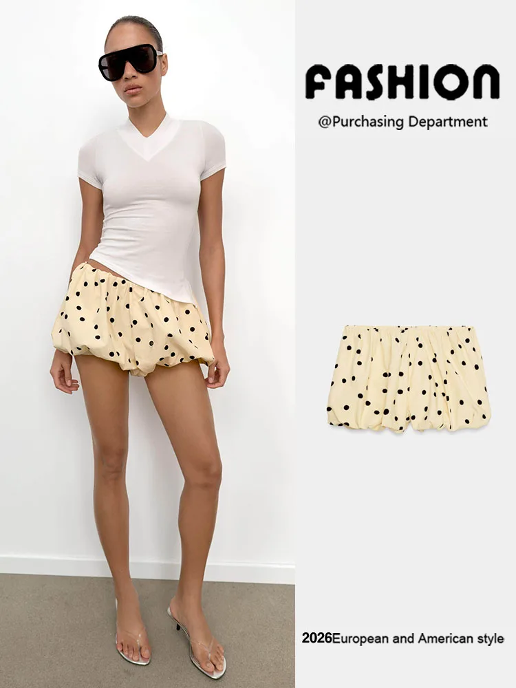 Fashionable Polka Dot Balloon Short Pants Women's New Arrival Summer 2026 Elegant Versatile Ladies' Traditional Chinese Style...
Fashionable Polka Dot Balloon Short Pants Women's New Arrival Summer 2026 Elegant Versatile Ladies' Traditional Chinese Style...