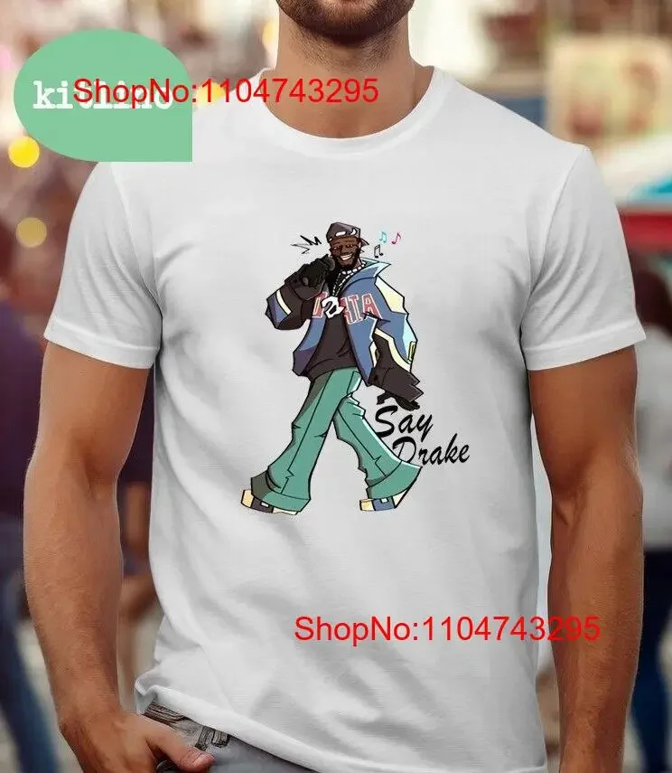 Say Drake Kendrick Lamar T Shirt B61584 vintage Washed streetwear Unisex Stretched Versatile Slightly designer clothes homme
Say Drake Kendrick Lamar T Shirt B61584 vintage Washed streetwear Unisex Stretched Versatile Slightly designer clothes homme
