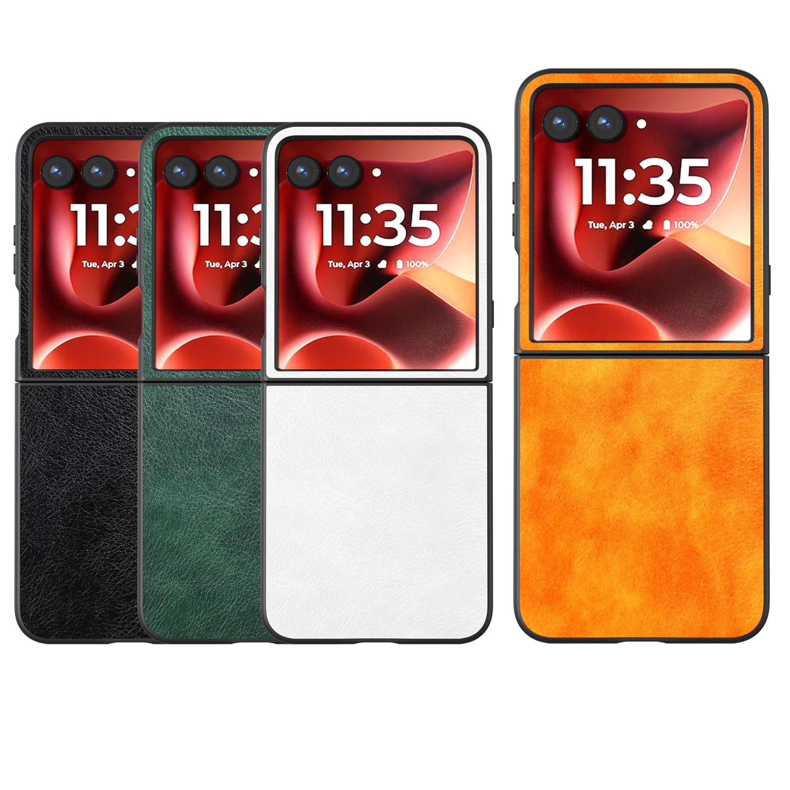 Fashion PU Leather Skin Phone Case For Motorola Moto Razr 60 Ultra 50 40 Protective Hard Shell Back Cover
Fashion PU Leather Skin Phone Case For Motorola Moto Razr 60 Ultra 50 40 Protective Hard Shell Back Cover