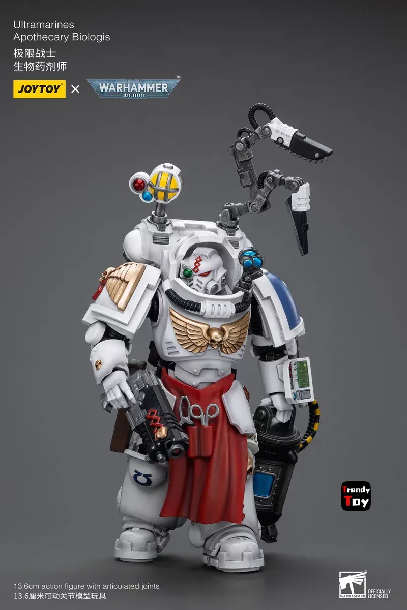 【JOYTOY】40K Ultramarines Apothecary Biologis 1/18 Action Figure Toys
【JOYTOY】40K Ultramarines Apothecary Biologis 1/18 Action Figure Toys