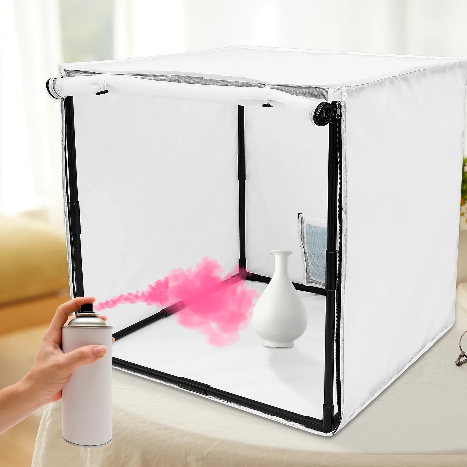 5/29.5 Inch Airbrush Paint Spray Booth Detachable Painting Spray Booth Portable Spray Painting Tools for Remote Control Toys Car
5/29.5 Inch Airbrush Paint Spray Booth Detachable Painting Spray Booth Portable Spray Painting Tools for Remote Control Toys Car