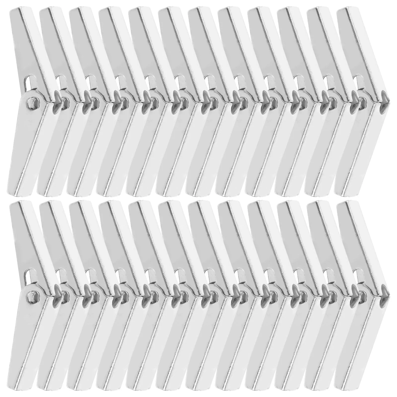 24pcs Aircraft Expansion Screw Hollow Wall Anchors Female Thread Carbon Steel Orchid Clip Spring Toggle Bolt
24pcs Aircraft Expansion Screw Hollow Wall Anchors Female Thread Carbon Steel Orchid Clip Spring Toggle Bolt