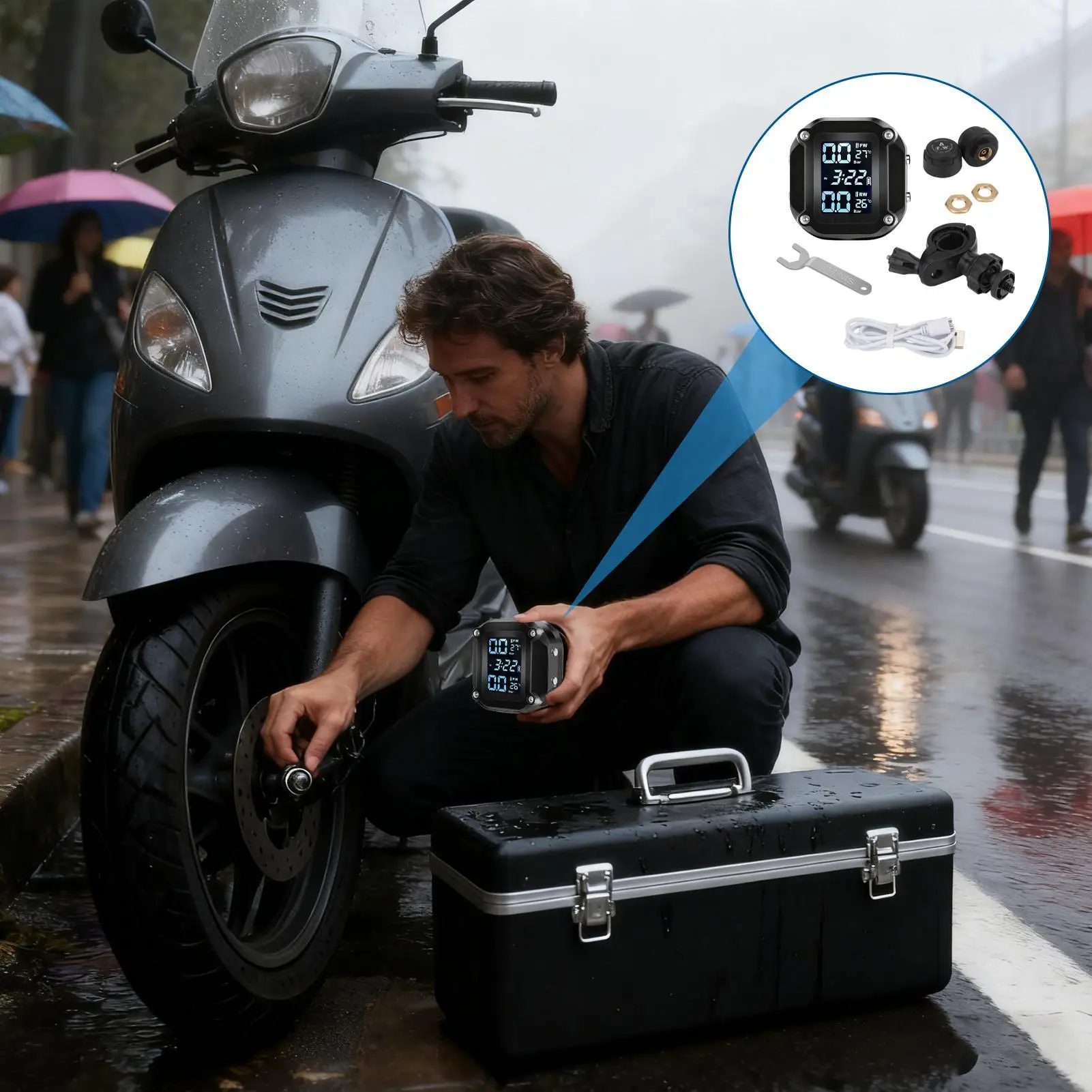 Система контроля давления в шинах, ЖК-дисплей, детектор шин для квадроциклов, водонепроницаемая система контроля давления в реальном времени с внешним датчиком для
Система контроля давления в шинах, ЖК-дисплей, детектор шин для квадроциклов, водонепроницаемая система контроля давления в реальном времени с внешним датчиком для