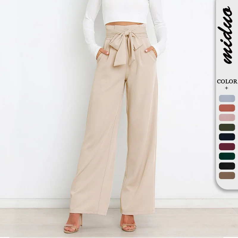 Women Chic Office Wear Straight Pants Vintage High Ladies Trousers Baggy Korean Spring/Summer/Autumn Wide Leg Female
Women Chic Office Wear Straight Pants Vintage High Ladies Trousers Baggy Korean Spring/Summer/Autumn Wide Leg Female