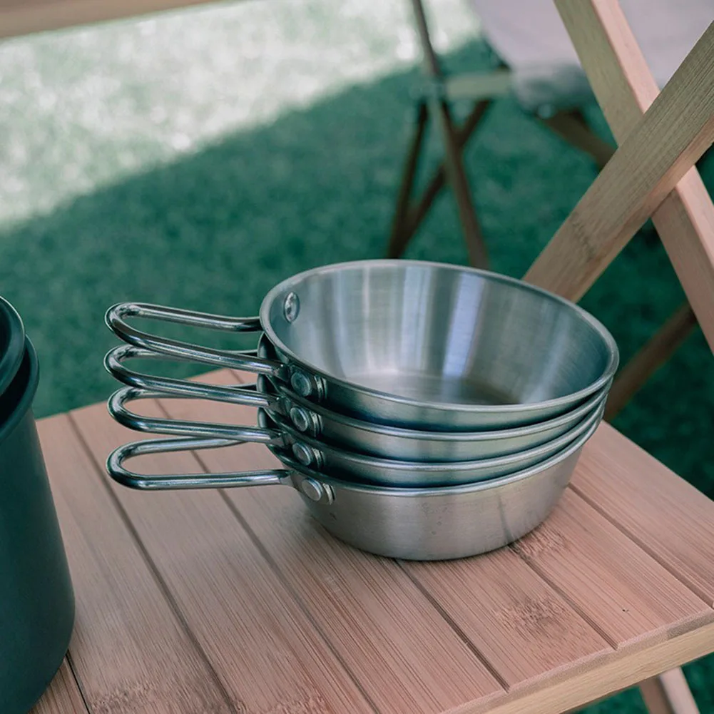 4pcs 400ml Outdoor 304 Stainless Steel Snow Pulling Bowl With Storage Bag For Sierra Cups With Storage Bag For Camping
4pcs 400ml Outdoor 304 Stainless Steel Snow Pulling Bowl With Storage Bag For Sierra Cups With Storage Bag For Camping
