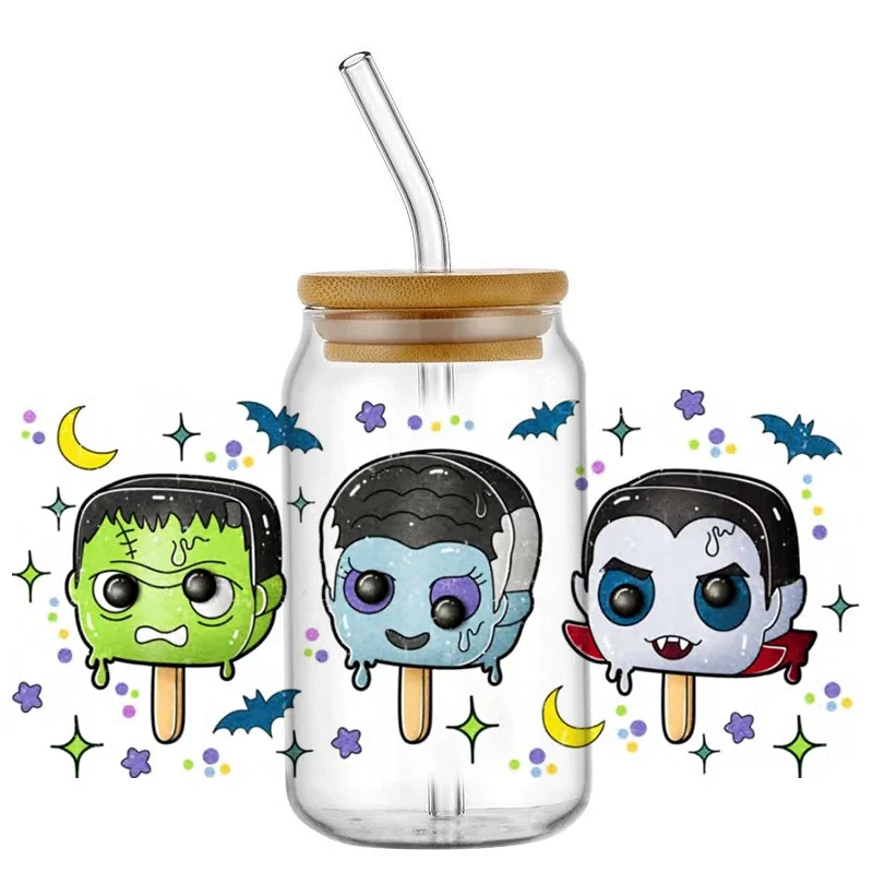 Cartoon pattern design UV DTF stickers 16 oz cup packaging conversion stickers Custom label DIY logo waterproof cup stickers
Cartoon pattern design UV DTF stickers 16 oz cup packaging conversion stickers Custom label DIY logo waterproof cup stickers