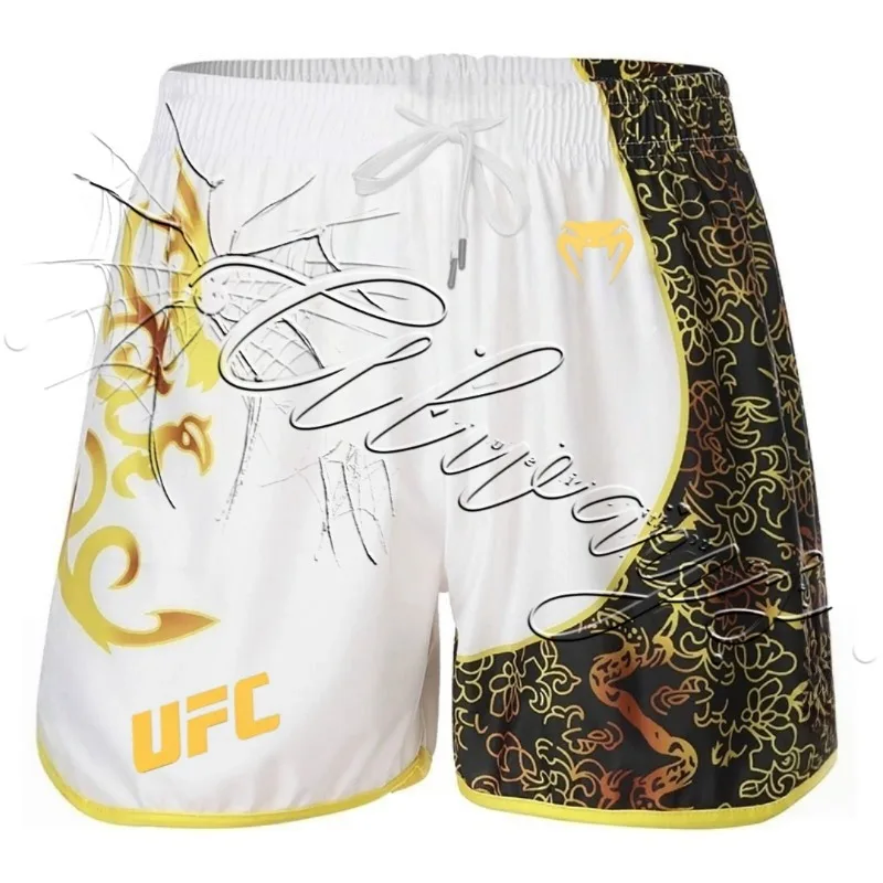 Новинка 2026 года, модные боксерские шорты UFC для мероприятий с рисунком дракона, мужские быстросохнущие дышащие шорты для борьбы и фитнеса
Новинка 2026 года, модные боксерские шорты UFC для мероприятий с рисунком дракона, мужские быстросохнущие дышащие шорты для борьбы и фитнеса