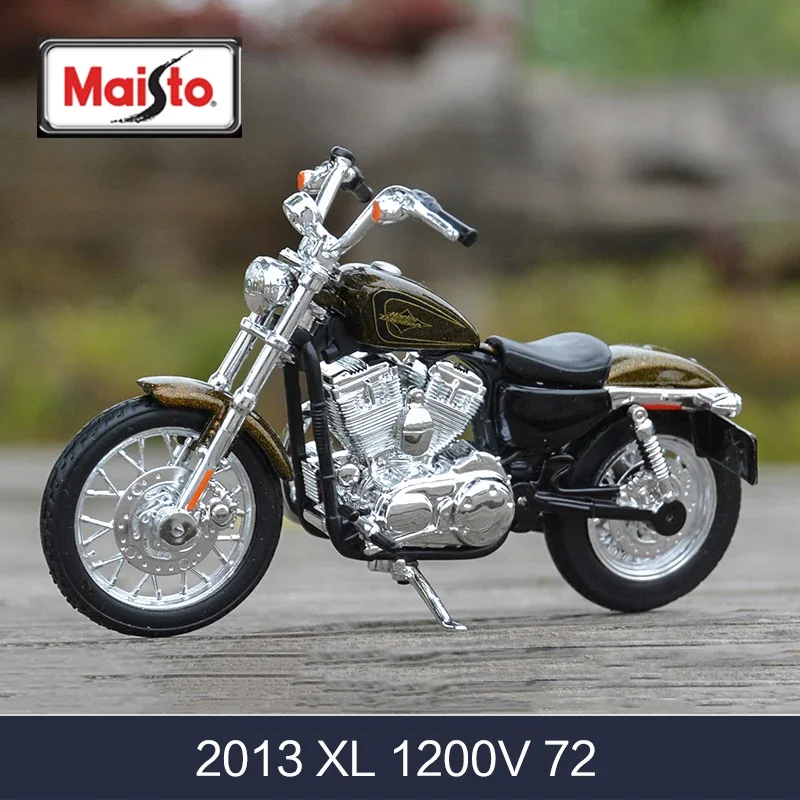 Модель мотоцикла Maisto 1:18 Harley 2013 XL 1200 в из сплава семьдесят-Two, имитация литая искусственная детская игрушка в подарок
Модель мотоцикла Maisto 1:18 Harley 2013 XL 1200 в из сплава семьдесят-Two, имитация литая искусственная детская игрушка в подарок