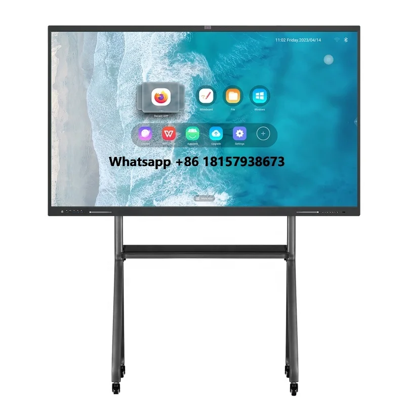 Riotouch 65/75/86/98/100 Smart Interactive Board Whiteboard Flat Panel Digital Touch Screen Interactive Education Smart Board
Riotouch 65/75/86/98/100 Smart Interactive Board Whiteboard Flat Panel Digital Touch Screen Interactive Education Smart Board