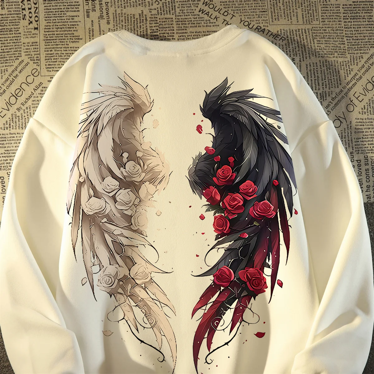 Large Size Men's Sweatshirt round Neck American Style Couple's Outerwear Heavyweight Hoodie Autumn Winter Fashion Trend
Large Size Men's Sweatshirt round Neck American Style Couple's Outerwear Heavyweight Hoodie Autumn Winter Fashion Trend