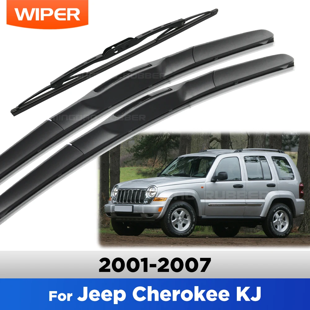 For Jeep Cherokee KJ 2001-2007 2002 2003 2004 Wiper Front & Rear Wiper Blades Windshield Windscreen Window Brushes 19"+19"+11"
For Jeep Cherokee KJ 2001-2007 2002 2003 2004 Wiper Front & Rear Wiper Blades Windshield Windscreen Window Brushes 19"+19"+11"