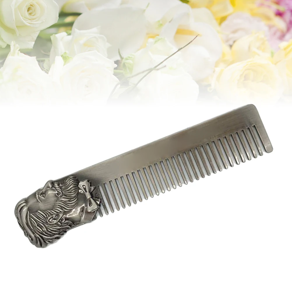 Metal Beard Comb Vintage Men's Combs for Styling Compact Brush Mini Portable
Metal Beard Comb Vintage Men's Combs for Styling Compact Brush Mini Portable