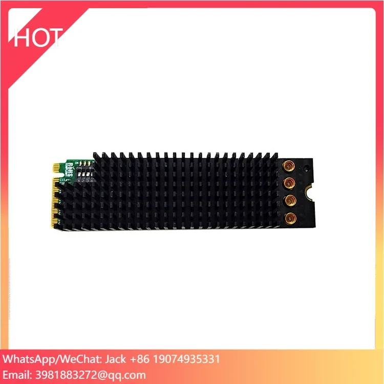 Realtimes Accessories Video Capture Card Eco Capture SDI 4K Plus M.2-6906 Of One Channel 4K SDI Video Frame Grabber On M.2
Realtimes Accessories Video Capture Card Eco Capture SDI 4K Plus M.2-6906 Of One Channel 4K SDI Video Frame Grabber On M.2