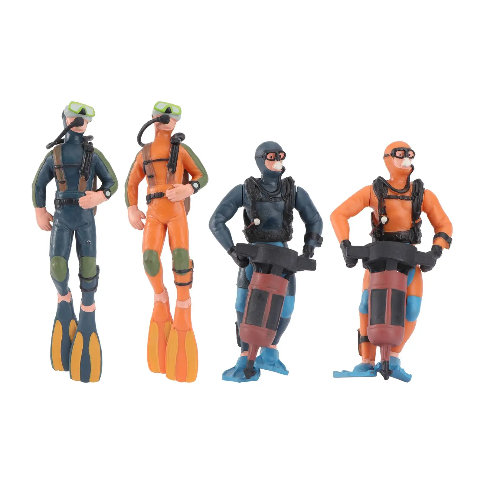 4 Pcs Diver Ornaments PVC Decorations Educational Puzzle Toys Model Adornments Miniatures Lightweight Statue
4 Pcs Diver Ornaments PVC Decorations Educational Puzzle Toys Model Adornments Miniatures Lightweight Statue